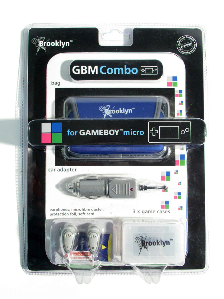 Nintendo Gameboy Micro Zubehör Set Tasche /Schutzhüllen 8 teilig