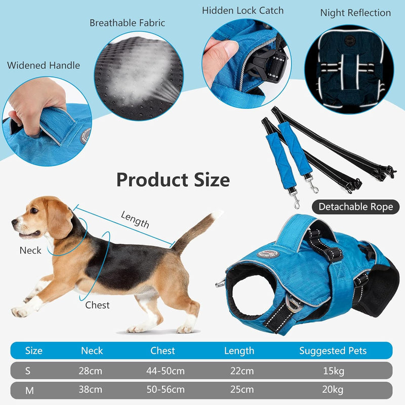 PETCUTE Haustier Rucksack Hundetragetasche,Verstellbare Brust Hunderucksack für Klein Hunde Katzen,T