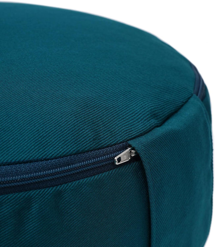 Yogabox Meditationskissen/Yogakissen Rondo Classic Made in Germany petrol, petrol