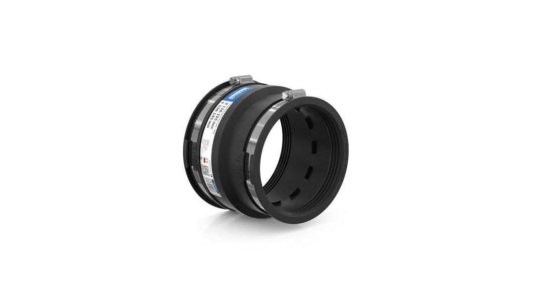 Crassus Adapterkupplung CAC 1452, EPDM / V2A, 1 Stück, 130-145 mm auf 110-125 mm, CRA12060, 130-145