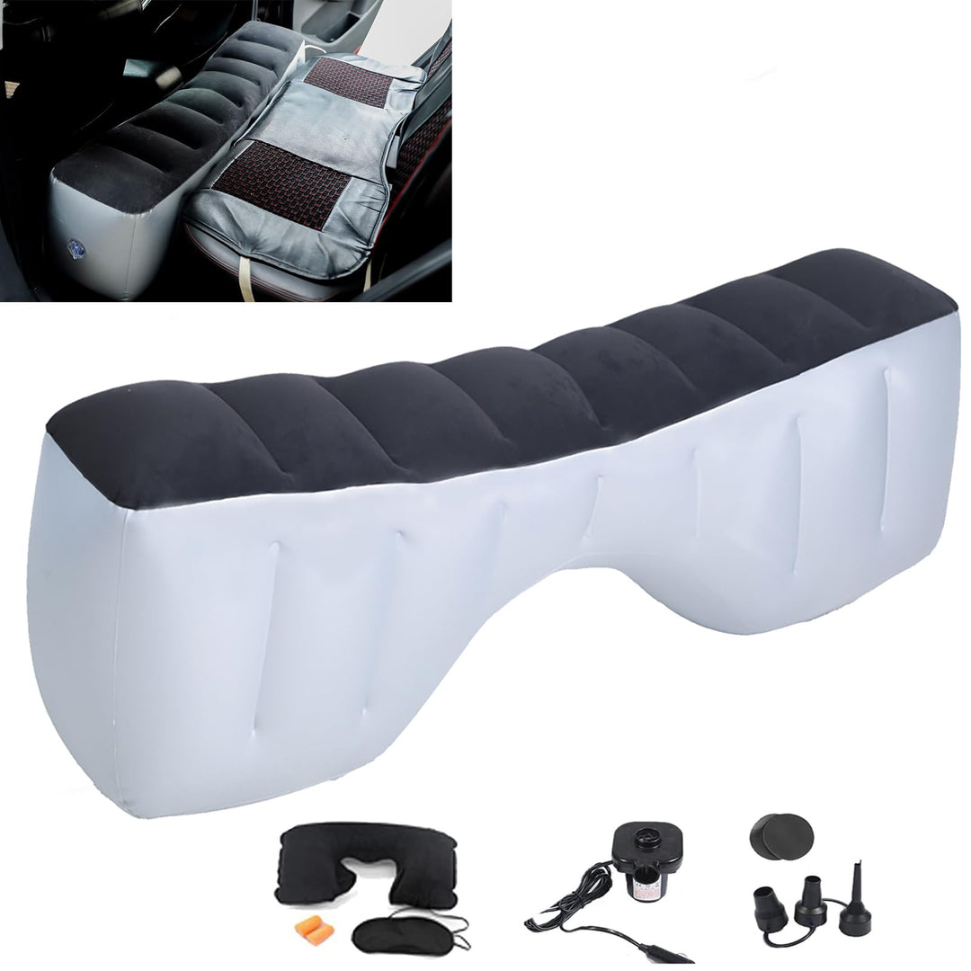 Icelus Auto Matratze Luftmatratze aufblasbar,130 * 27 * 37 cm Rücksitz Lücke Pad Luftbett Kissen, Au