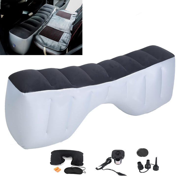 Icelus Auto Matratze Luftmatratze aufblasbar,130 * 27 * 37 cm Rücksitz Lücke Pad Luftbett Kissen, Au