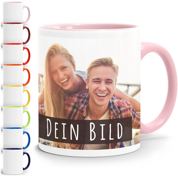 personalisierte Fototasse mit eigenem Foto persönliches Geschenk Kaffeetasse mit Bild selbst gestalt