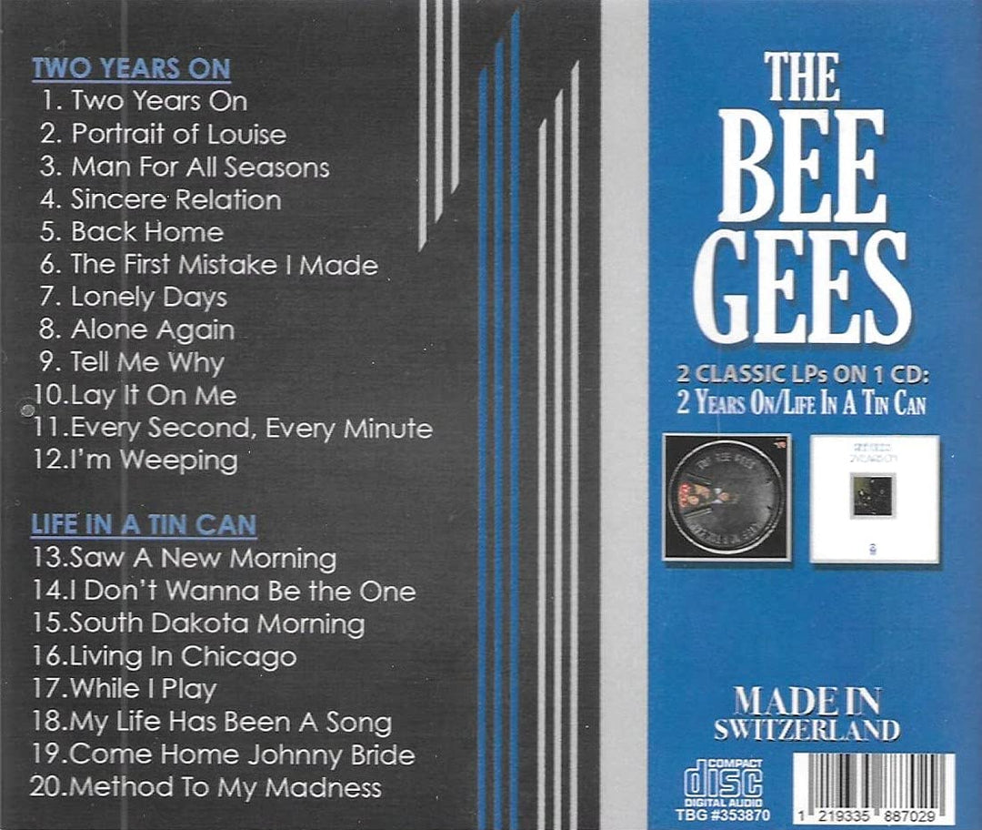 Two Years On / Life In A Tin Can, Audio-CD