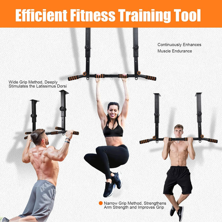 Höhenverstellbare Klimmzugstange für die Decke, robuste Klimmzugstange, Balkenhalterung, Klimmzugsta