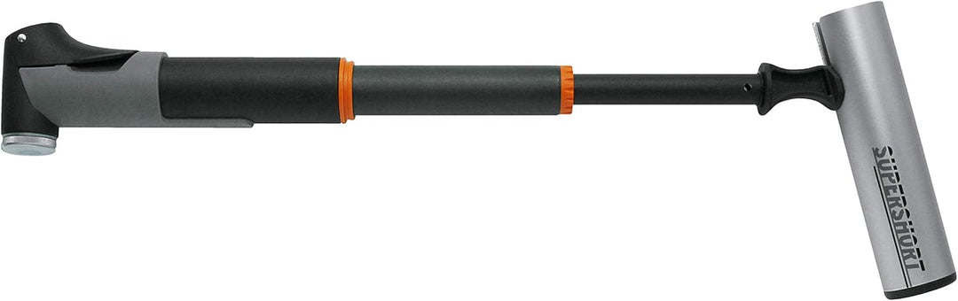 SKS GERMANY SAM Dämpferpumpe (Luftpumpe für AV-Ventile, Präzisionsmanometer, schwenkbarer Schlauchan
