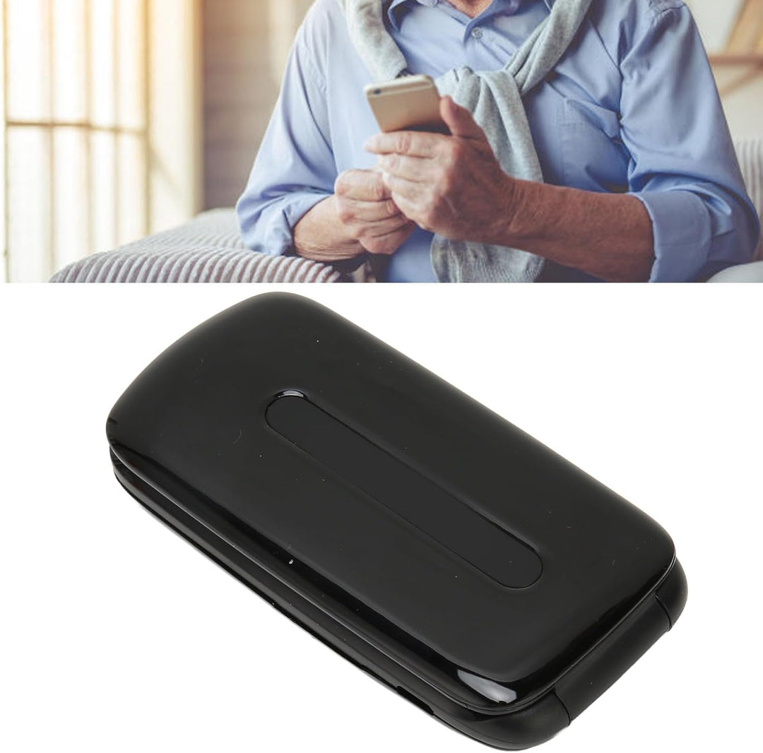 Klapptelefon für Senioren, Entsperrt, 3G-LTE-Dual-SIM-Telefon mit Grossen Tasten, Leistungsstarkem L