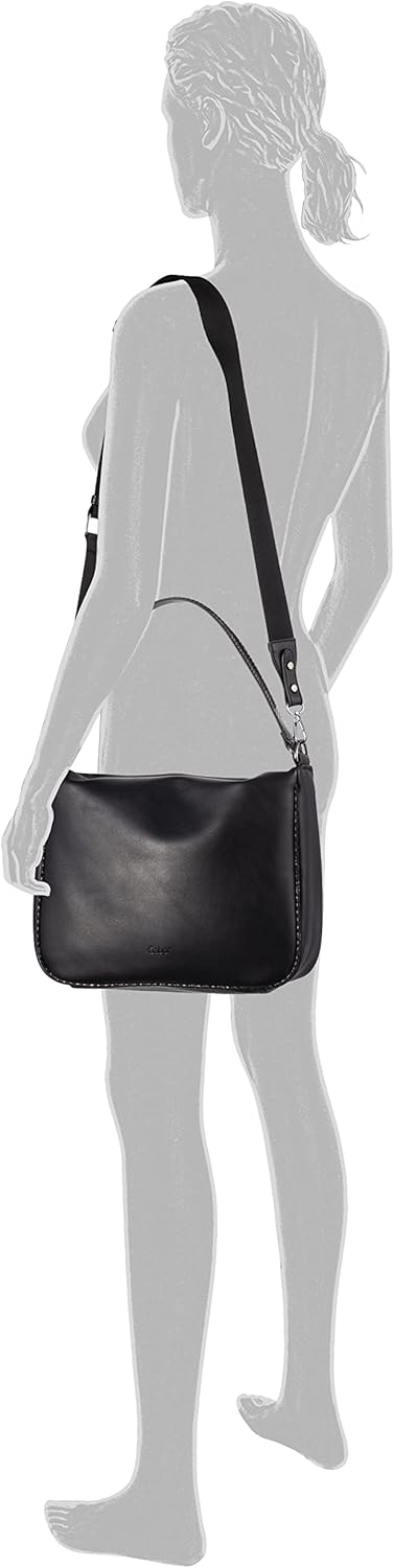 Gabor Damen Sena Schultertasche Schwarz, Schwarz