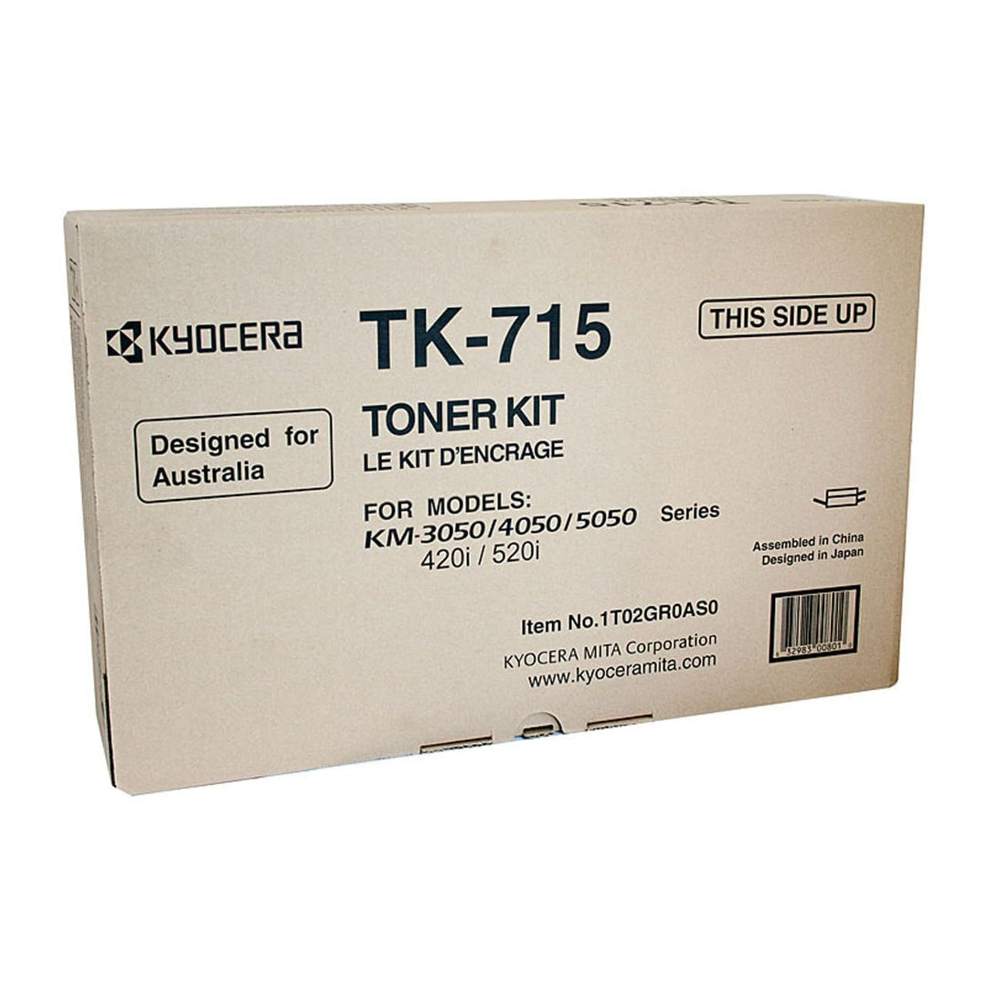 Kyocera 1T02GR0EU0 TK-715 (EU) Tonerkartusche 34.000 Seiten, schwarz