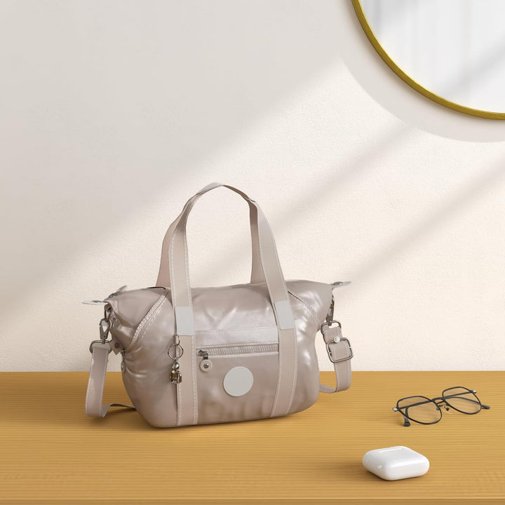 Kipling Damen Art Mini Taschen mit Tragegriff, Metallic Glow, Metallic Glow