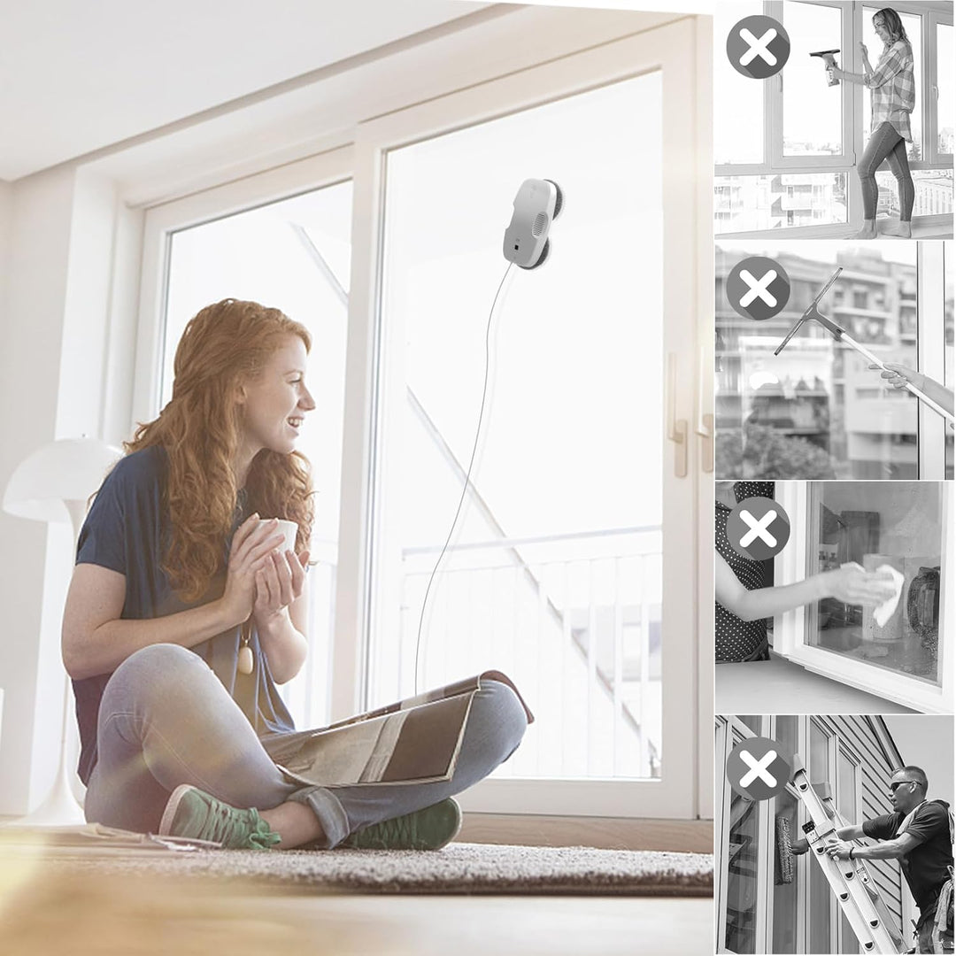 HUTT DDC55, FENSTERREINIGUNG DDC5, Silber Weiss, 90 W, 65 Dezibel