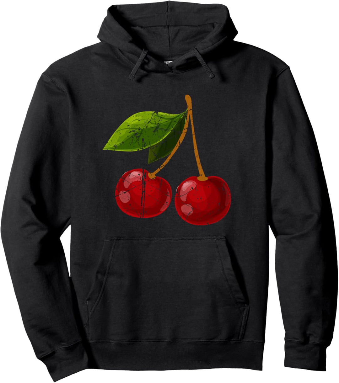 Kirsche Fruit Lover Beeren Design Kirschen Farmer Pullover Hoodie