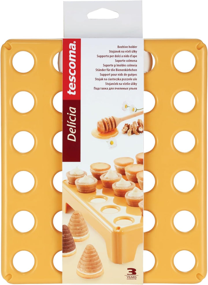 Tescoma gefülltes Gebäck Bienenkörbchen Delicia (Ständer), Gelb, Ständer