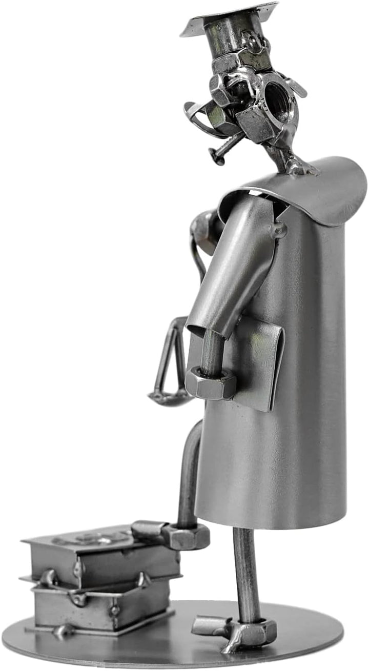 metalman24 Schraubenmännchen Rechtsanwalt I Handarbeit I Geschenkidee I Metallfigur I Metallmännchen