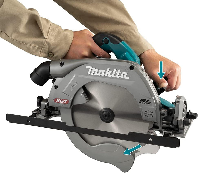 Makita HS009GZ Akku-Handkreissäge 40V max. (ohne Akkus, ohne Ladegerät), Petrol, Akku-Handkreissäge