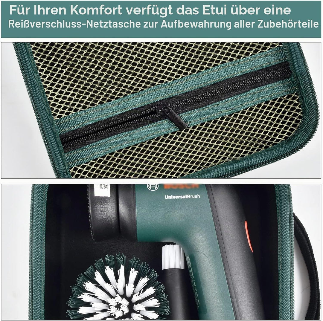 Tasche für Bosch Home and Garden Akku Reinigungsbürste UniversalBrush. Tragetasche für Reinigungsauf