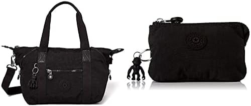 Kipling Damen Art Mini SHOULDERBAGS, Black Schwarz, 18.5x34x21 cm Damen CREATIVITY S POUCHES/CASES,