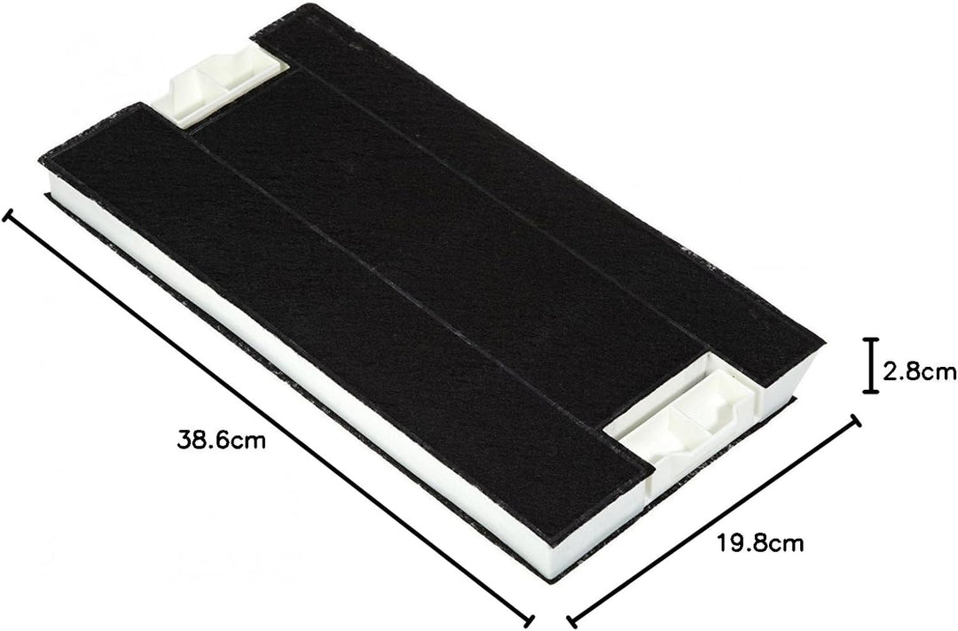 Premium-Aktivkohlefilter - Ersatz-Carbonfilter für Siemens-Geruchsfilter LZ45501 und LZ45500 - für D