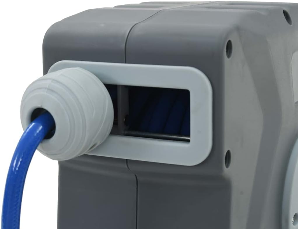 vidaXL Druckluftschlauch Aufroller Automatik Pneumatikschlauch Trommel Schlauchtrommel Schlauchaufro