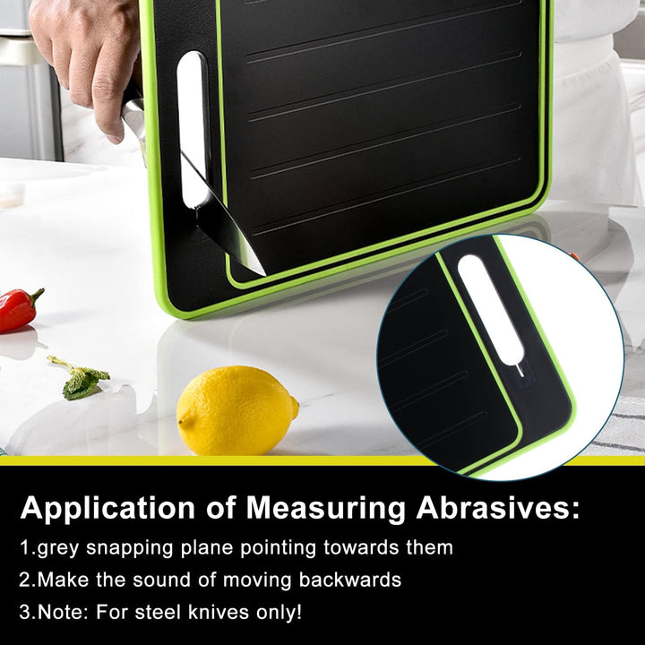 Schneidebrett mit Auftau-Funktion: 4-in-1 Auftauplatte Schneidebrett, Frost Away Schneidebrett mit A