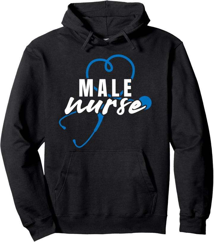 Male Nurse Gifts Murse Gifts RN LPN CNA Pullover Hoodie