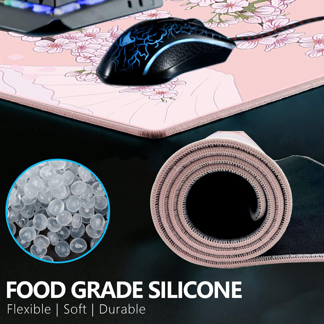 X-Raypad Aqua Control 2 AC2 Sakura Gaming-Mauspad, Ultra-Hochpräzisions-Mauspad mit Perfekter Geschw