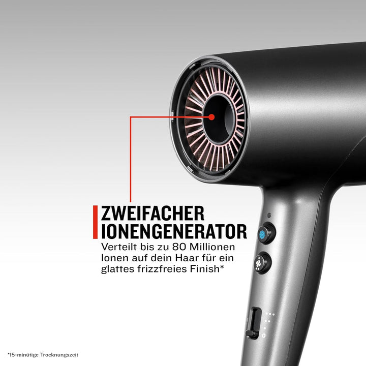 Remington ONE Haartrockner Ionen [120 km/h Luftstrom für schnelles Trocknen] 5 Aufsätze: Flyaway, 2