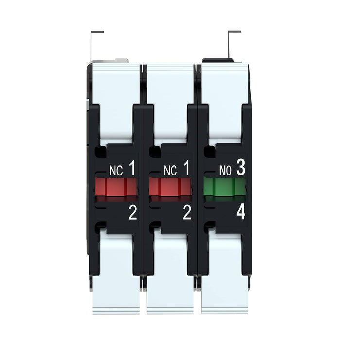Schneider ZB4BZ141 Hilfsschalterblock für Drucktaster, 2Ö+1S, Durchmesser 22 cm 1 NO + 2 NC, 1 NO +