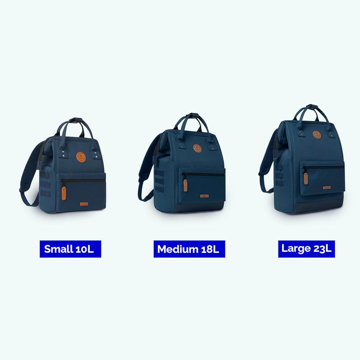 Cabaïa - Rucksack - Unisex & Geräumig - Ideal als Handgepäck, für die Arbeit & Abenteuer - 2 Austaus
