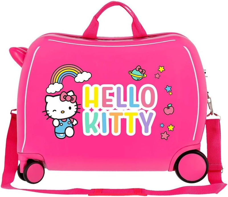 Hello Kitty You are Cute Kinder-Koffer Rosa 50x39x20 cms Hartschalen ABS Kombinationsschloss 38L 2,1
