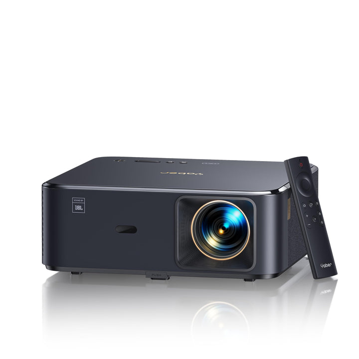 Beamer 4K Heimkino mit Sound by JBL, Dolby Audio, Android TV 12.0, NFC Screencast, Autofokus, Auto T
