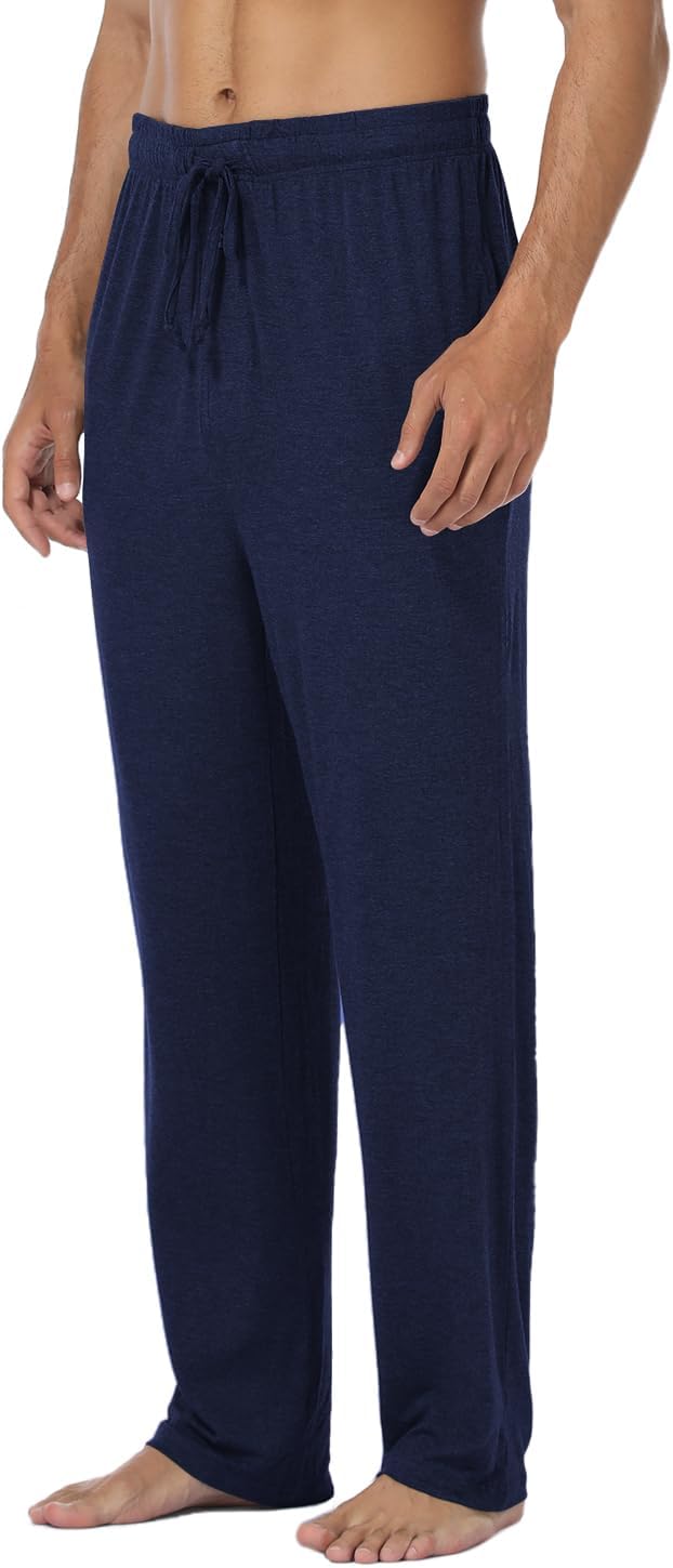 Herren Schlafanzughose Kurz Pyjamahose 2er Pack Schlafshorts Freizeithose Sommer Nachtwäsche Schlafh