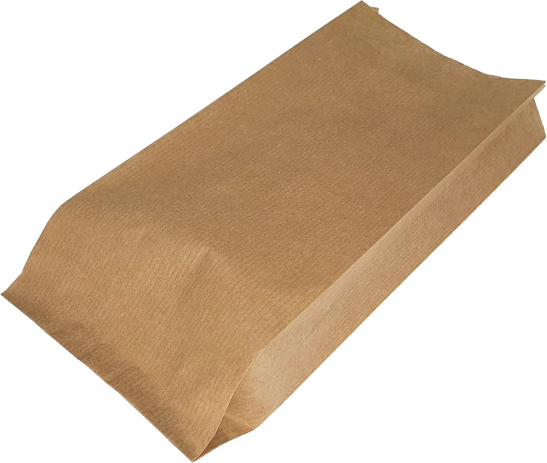 Loxato 1000 Brottüten Papier - Bäckertüten - Butterbrottüten Braun - Brotbeutel - Kraftpapier Tüten