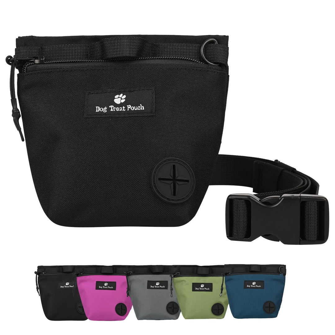 Hundetrainingstasche mit Magnetverschluss, Hüfttasche für Outdoor-Haustier-Training, mit Müllbeutelh