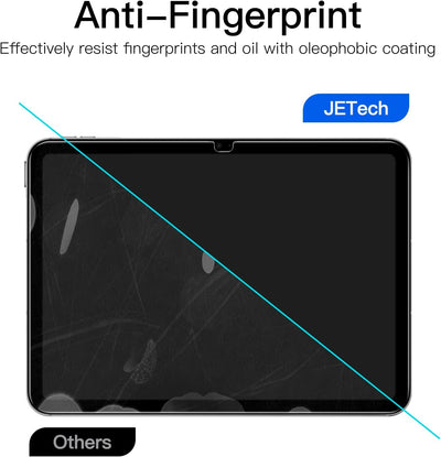 JETech Sichtschutz für iPad 10 (10,9 Zoll, 2022 Model, 10. Generation), Panzer Schutz Glas Folie Dis