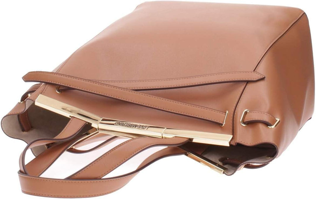 Love Moschino Women's Jc4323pp0gkf0 Shoulder Bag, 30X27X17 Camel, Camel