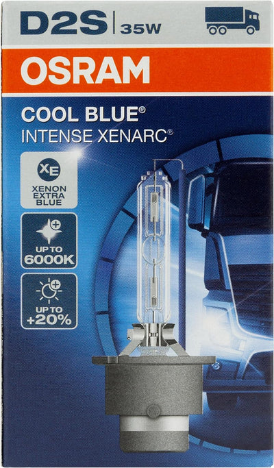 Osram XENARC COOL BLUE INTENSE D2S HID Xenon-Brenner, Entladungslampe, 66240CBI, Faltschachtel (1 St