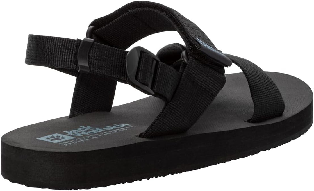 Jack Wolfskin Herren Urban Entdeckung Belt M Sandale 43 EU Schwarz, 43 EU Schwarz