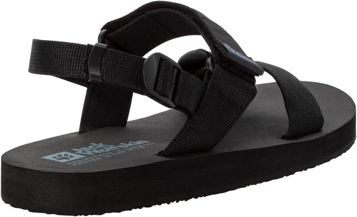 Jack Wolfskin Herren Urban Entdeckung Belt M Sandale 43 EU Schwarz, 43 EU Schwarz