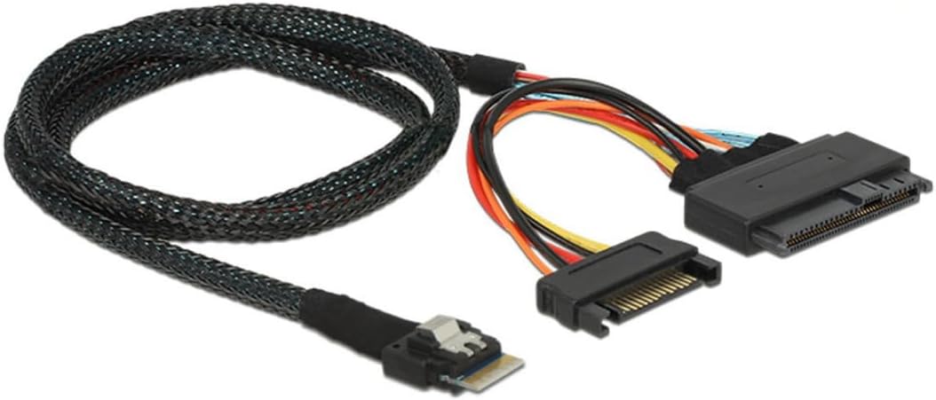 Chenyang CY SFF-8639 U.2 U2 auf Slimline SFF-8654 4i NVME PCIe SSD Kabel für Mainboard SSD 750 p3600
