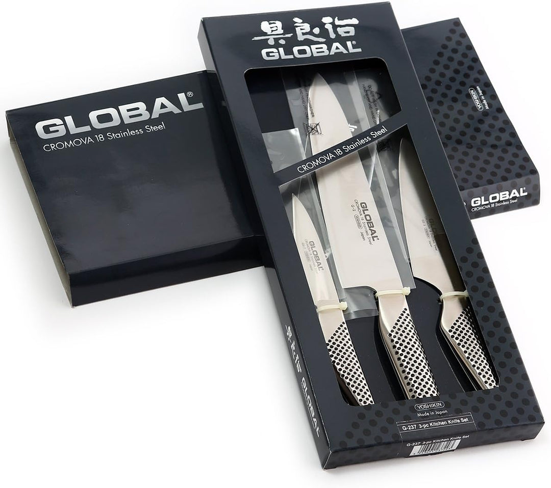 Global G-237 Messerset 3-teilig G-2, GS-3 und GS-7