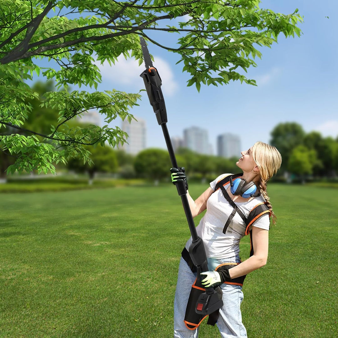 Kabelos Akku-Stangensäge 20V mit 1500mAh - 552W Motor, 4500 U/min - 4,1ft Länge - Sicherheitsverrieg