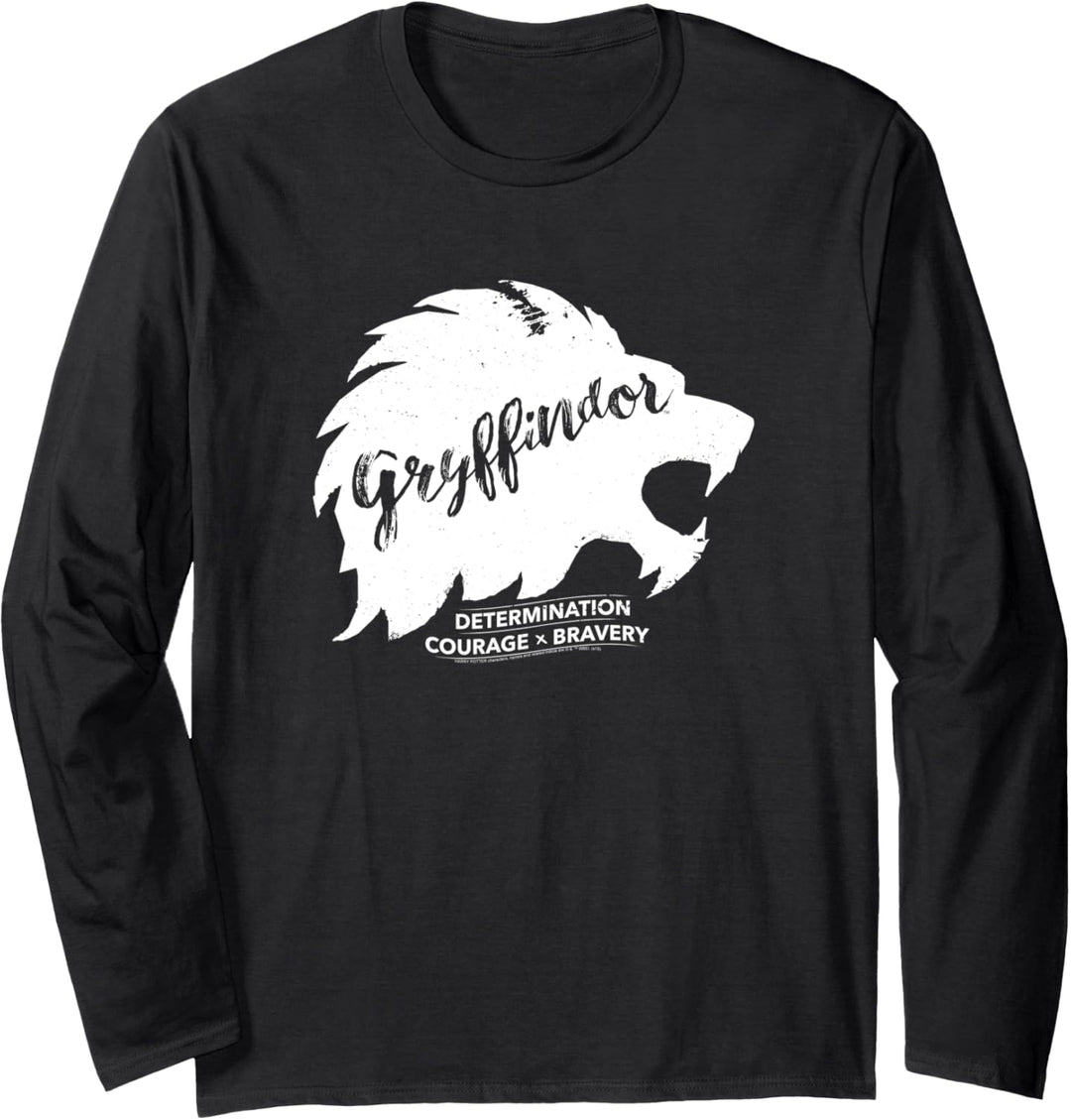 Harry Potter Gryffindor Wordcraft Langarmshirt