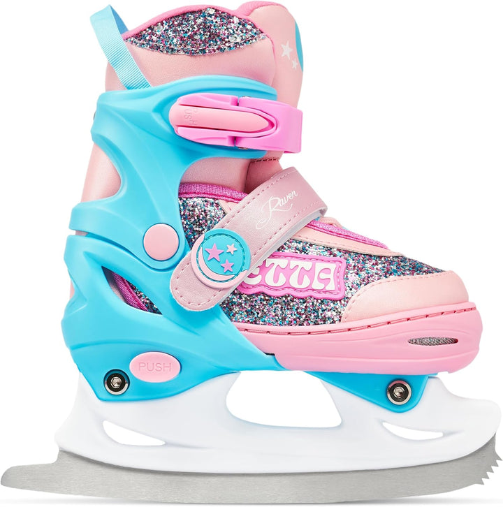 RAVEN 4in1 Inline Skates Triskates Rollschuhe Schlittschuhe Inliner für Kinder Mädchen verstellbar G