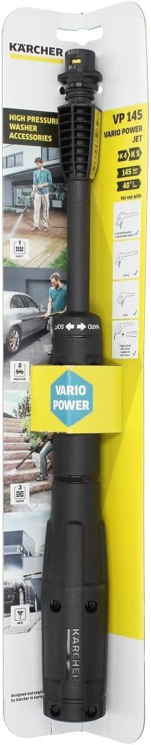 easyPART Kompatibel/Ersatz für KÄRCHER 2.642-725.0 Strahlrohr VP145 VarioPowerJet für K4 K5 Hochdruc
