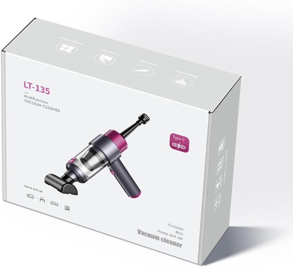 Kabelloser Handstaubsauger, 15000 Pa Saugleistung, EIN-klick-Staubentleerung, Blasen/Saugen 2-in-1,