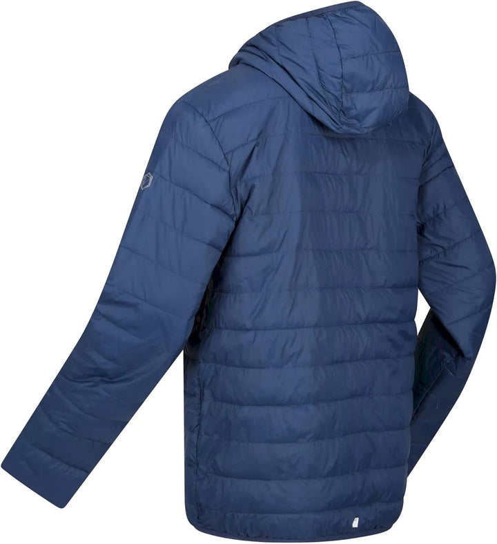 Regatta Hillpack Steppjacke für Herren mit Kapuze S Indigo Blue, S Indigo Blue