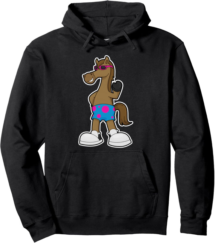 Pferd Sonnenbrille Pullover Hoodie