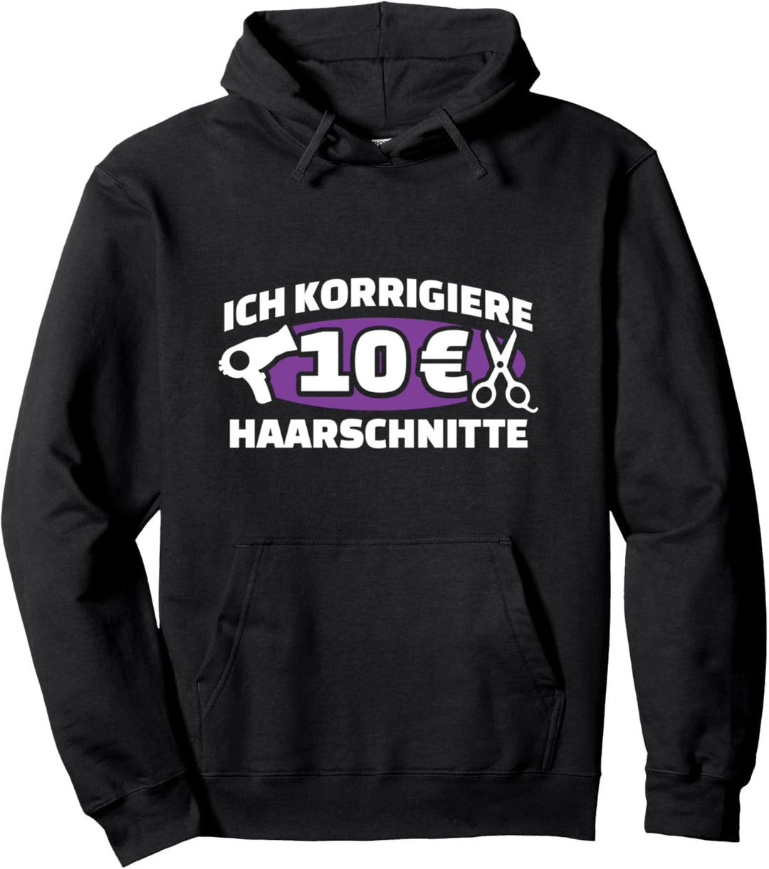 Friseure Geschenk-Idee für den Friseur-Salon I Sprüche Pullover Hoodie