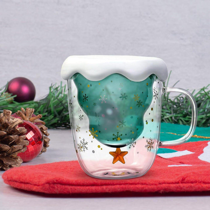 Arawat Weihnachtstasse Nikolausgeschenke Weihnachten Geschenk Nikolaus Tasse 2 Set Kleine Weihnachts